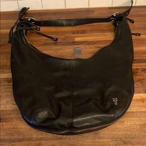 Frye hobo bag purse black